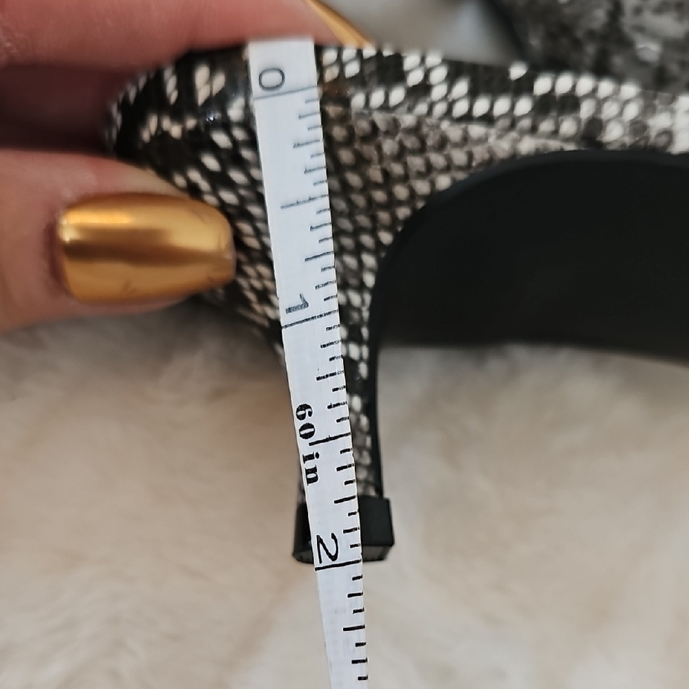 Madden Girl Black and Silver Embellished Heels - Picture 11 of 12